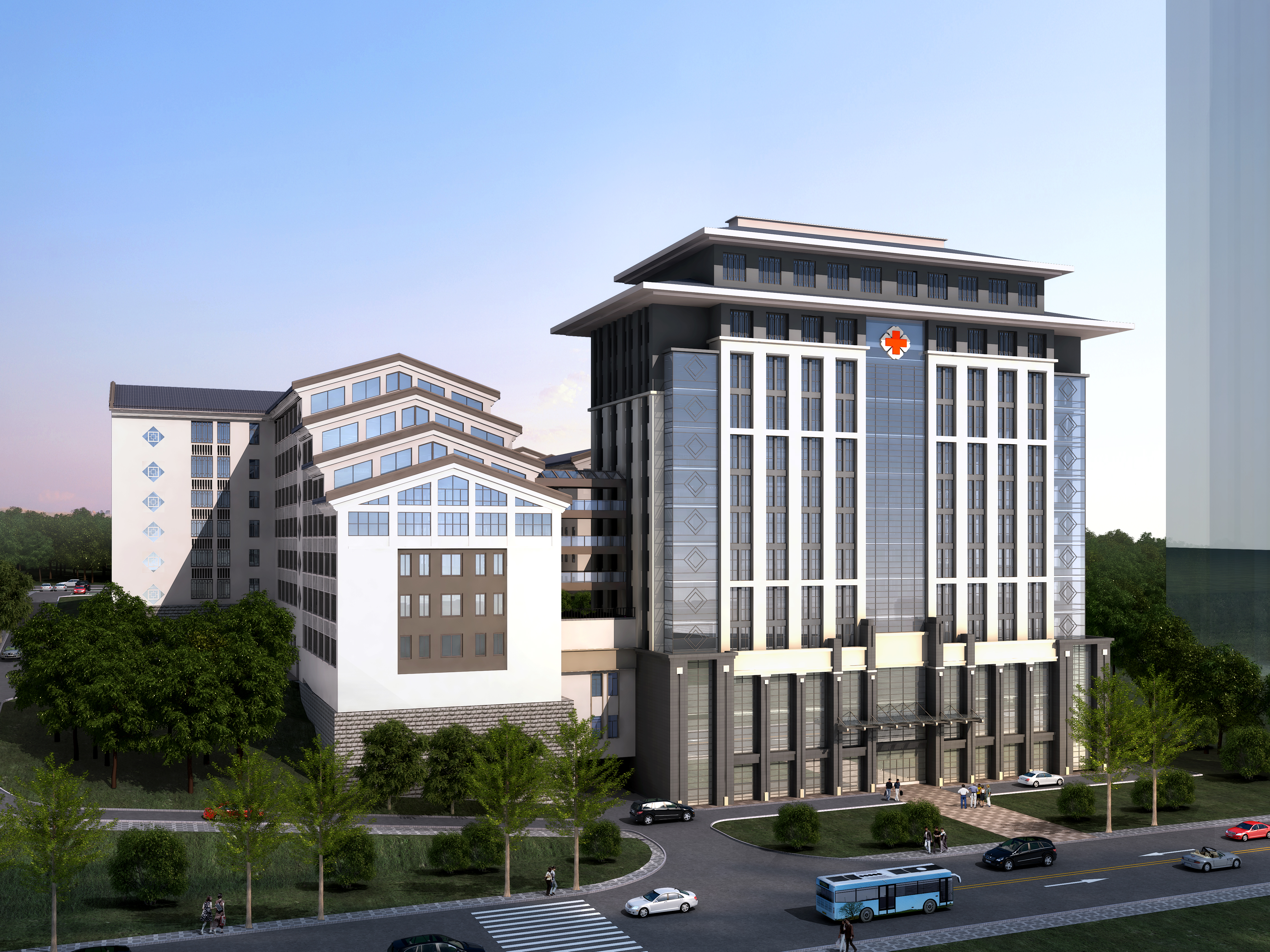 重慶市巴南中醫院三期工程(鋼結構)